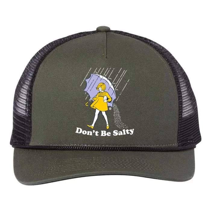 Funny Don't Be Salty Retro Rope Trucker Hat Cap