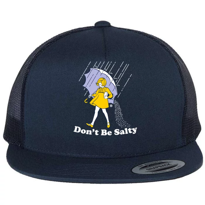 Funny Don't Be Salty Flat Bill Trucker Hat