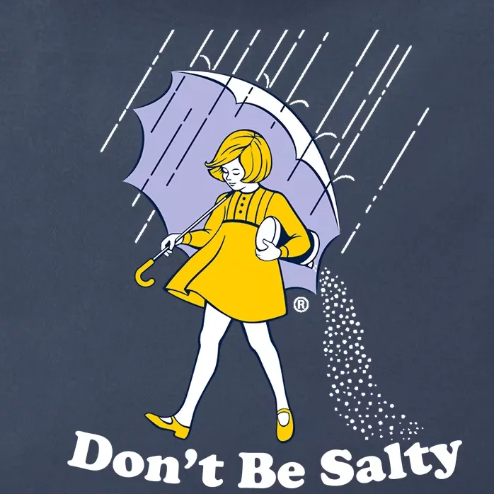 Funny Don't Be Salty Zip Tote Bag