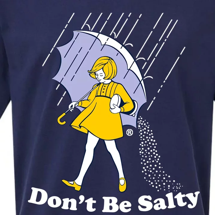 Funny Don't Be Salty Sueded Cloud Jersey T-Shirt