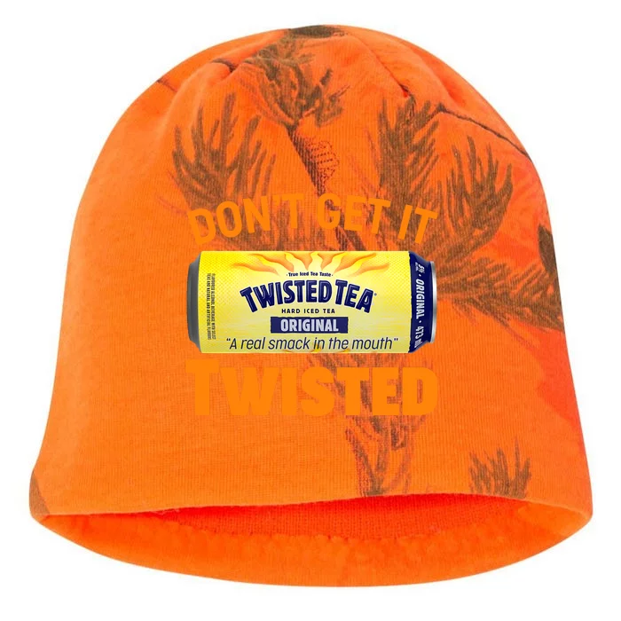 Funny Don't Get It Twisted Tea Meme Kati - Camo Knit Beanie