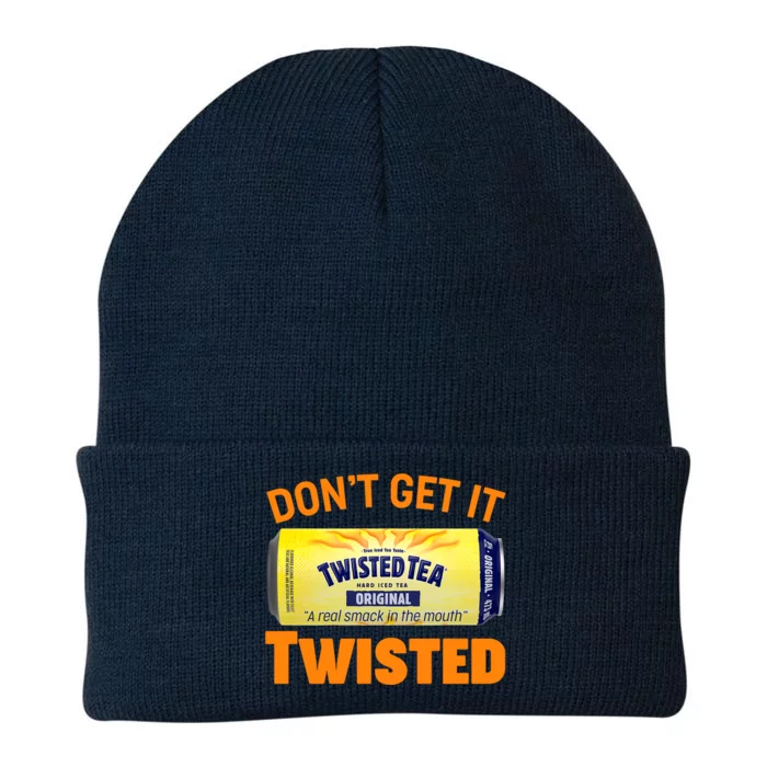 Funny Don't Get It Twisted Tea Meme Knit Cap Winter Beanie