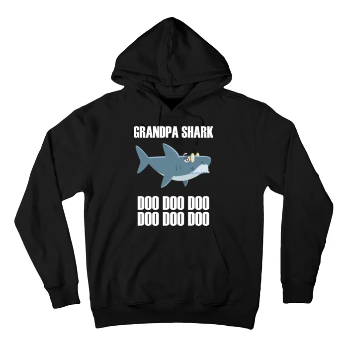 Funny Doo Grandpa Shark Hoodie