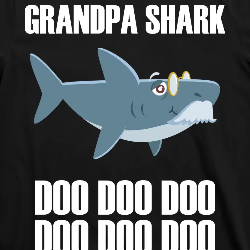 Funny Doo Grandpa Shark T-Shirt