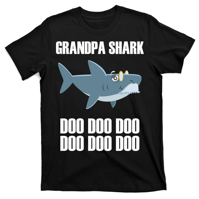 Funny Doo Grandpa Shark T-Shirt