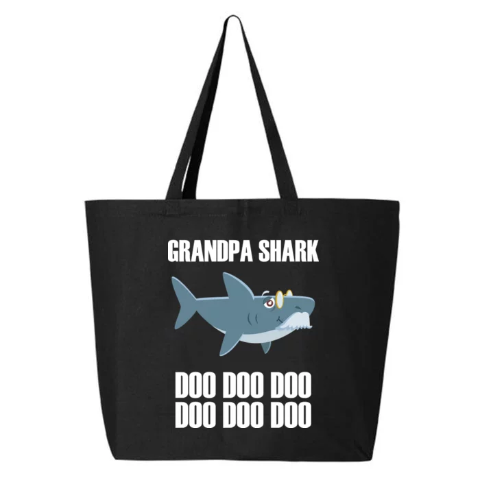 Funny Doo Grandpa Shark 25L Jumbo Tote