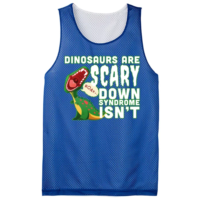 Funny Down Syndrome Awareness Dinosaurs Mesh Reversible Basketball Jersey Tank