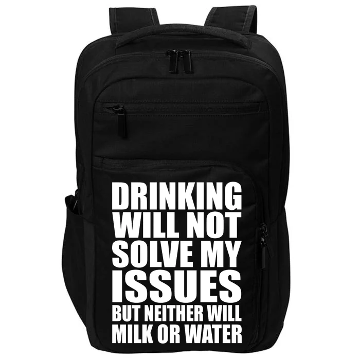 Funny Drinking Impact Tech Backpack