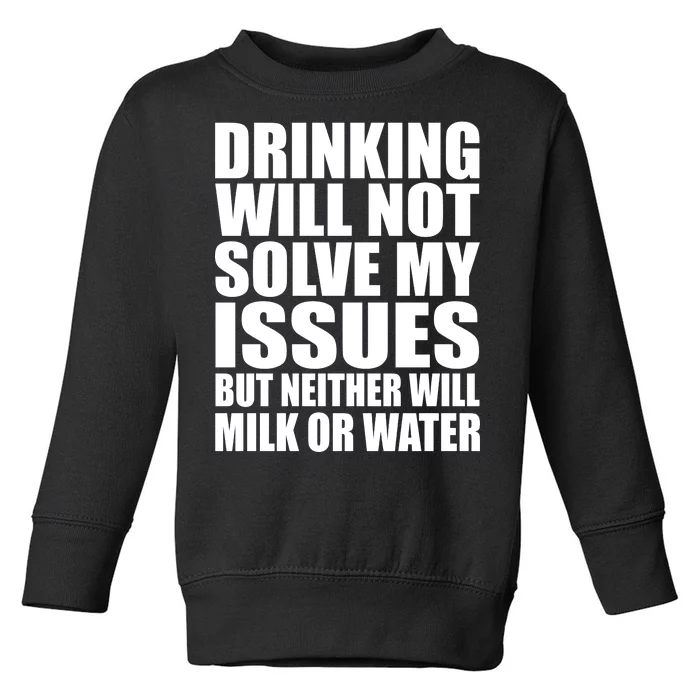 Funny Drinking Toddler Sweatshirt