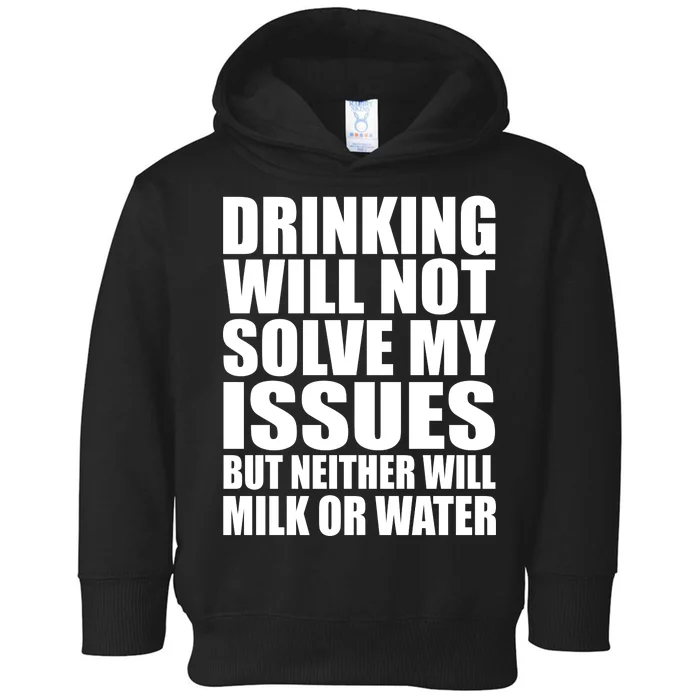 Funny Drinking Toddler Hoodie