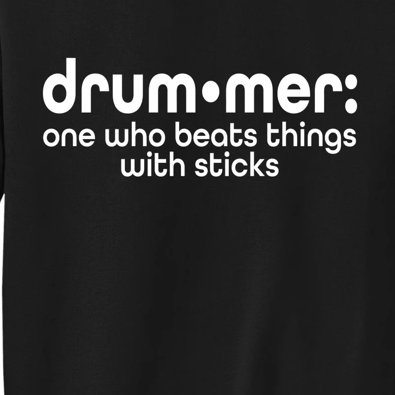 Funny Drummer Definition Beats With Sticks Sweatshirt