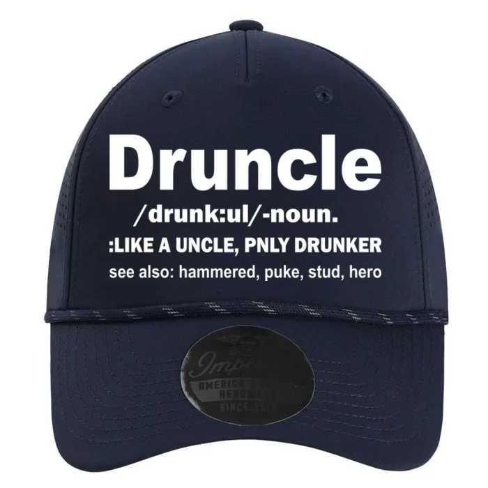 Funny Drunk Uncle Druncle Definition Performance The Dyno Cap