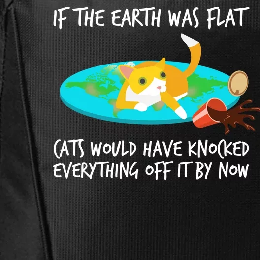 Funny Earth Cat City Backpack