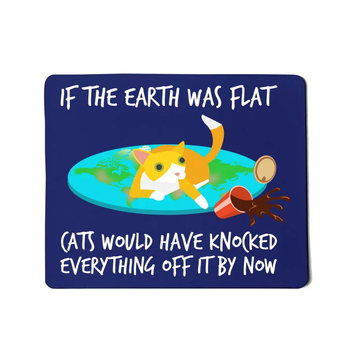 Funny Earth Cat Mousepad