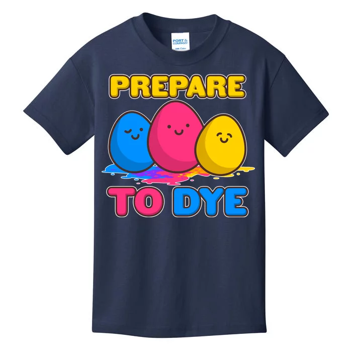 Funny Easter Prepare To Dye Kids T-Shirt