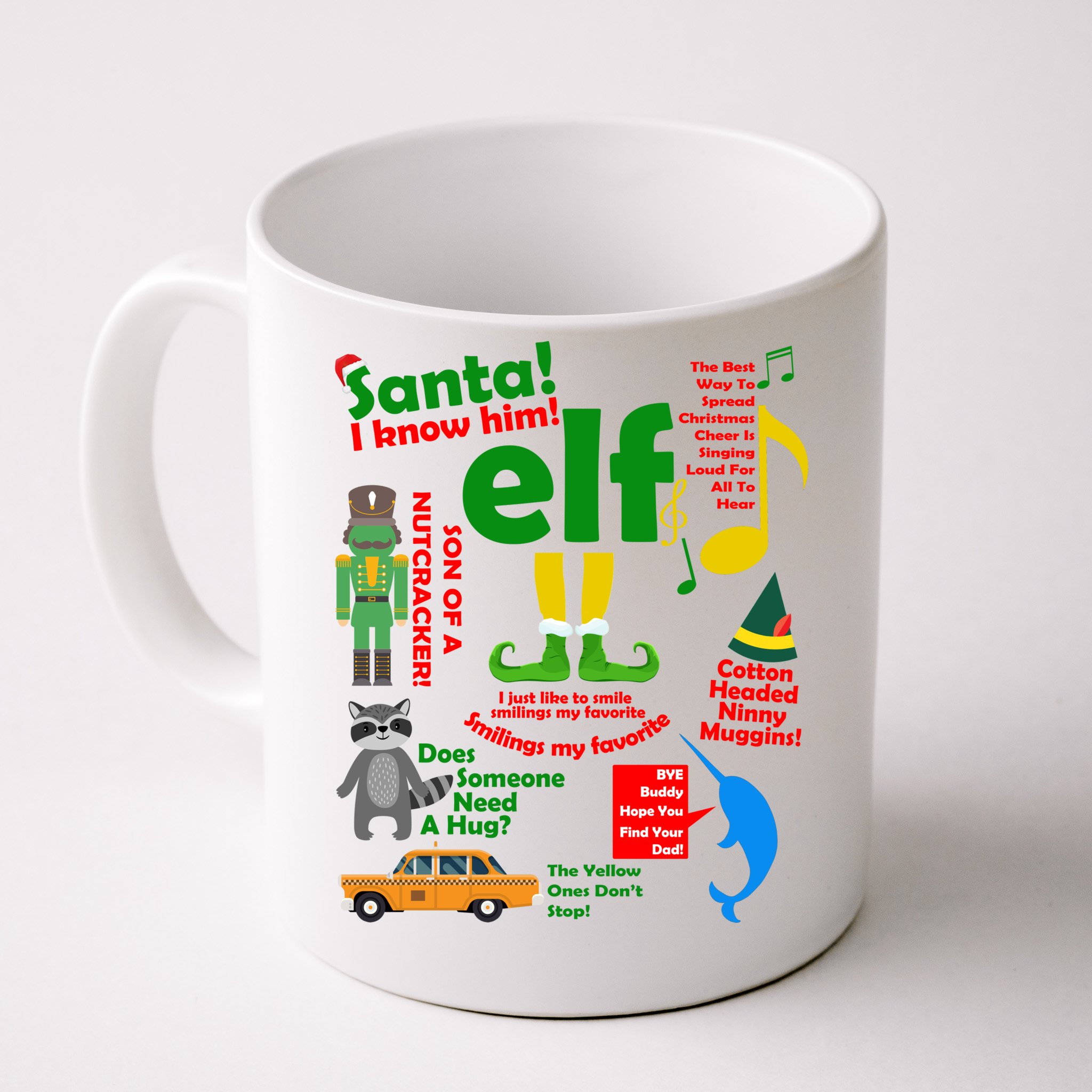 Buddy the Elf Mug Does Someone Need a Hug Coffee Mugs Elf Movie Mug for  Christmas