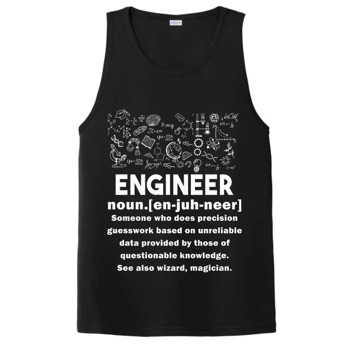 Funny Engineer Meaning Performance Tank