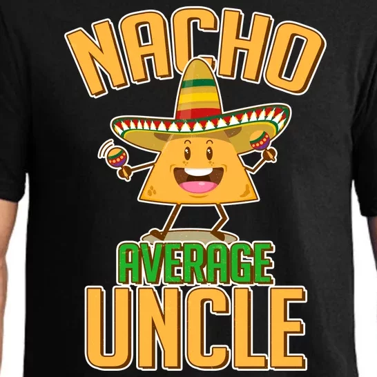 Funny Family Nacho Average Uncle Pajama Set