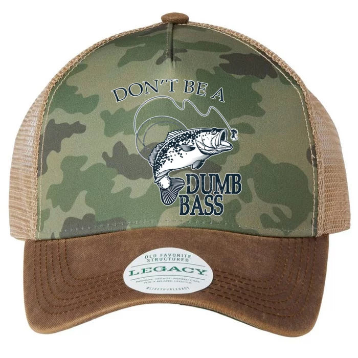 Funny Fishing - Don't Be A Dumb Bass Legacy Tie Dye Trucker Hat