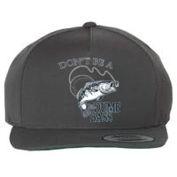 I Know I Fish Like A Girl Try To Keep Up Funny Fishing Wool Snapback Cap