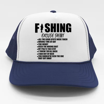 Funny Fishing Trucker Hats