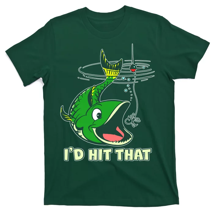 Funny Fishing I'd Hit That T-Shirt
