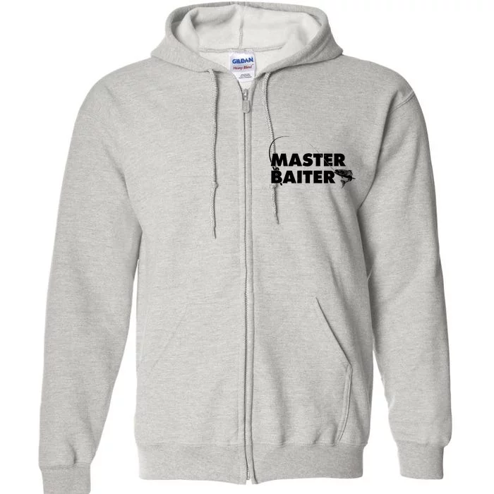 Funny Fishing Master Baiter Full Zip Hoodie