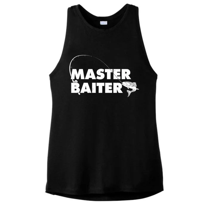 Funny Fishing Master Baiter Ladies Tri-Blend Wicking Tank