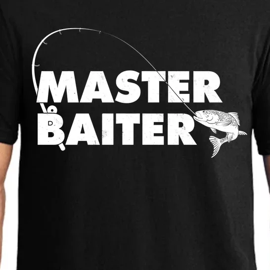 Funny Fishing Master Baiter Pajama Set