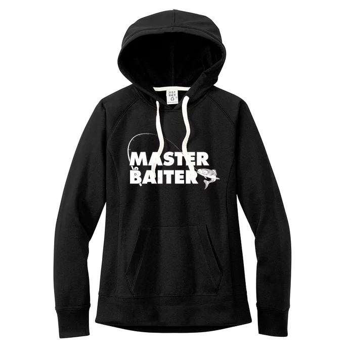 Funny Fishing Master Baiter Women's Fleece Hoodie