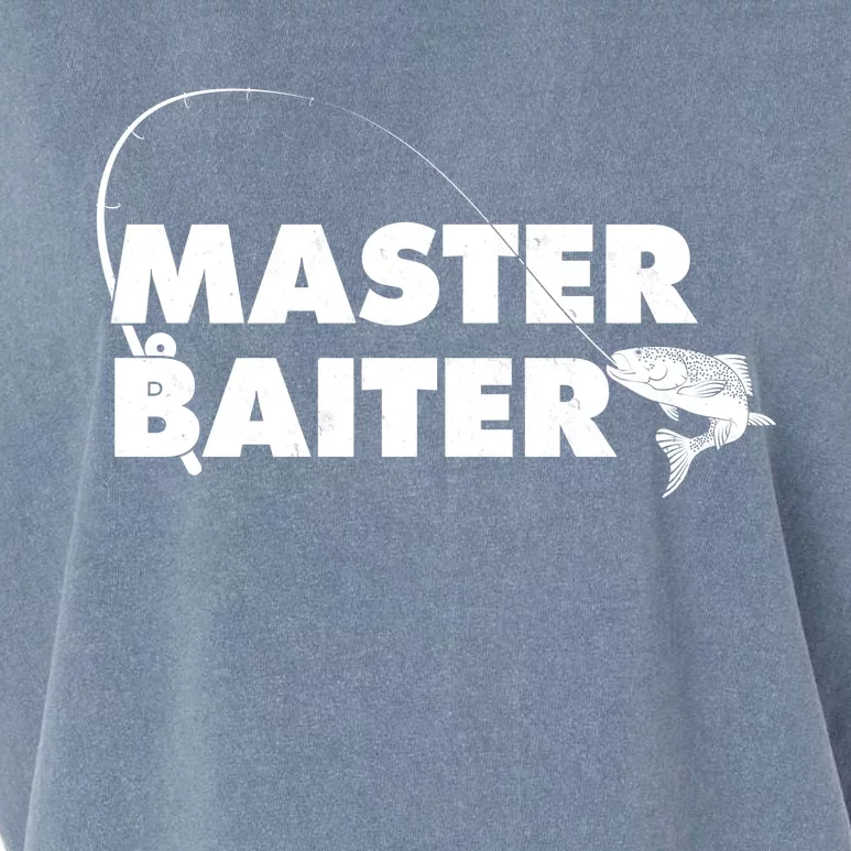 Funny Fishing Master Baiter Garment-Dyed Women's Muscle Tee