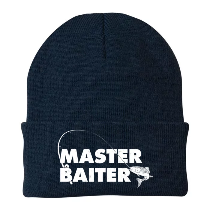 Funny Fishing Master Baiter Knit Cap Winter Beanie