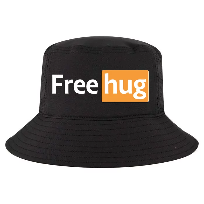 Funny Free Hug Logo Meme Cool Comfort Performance Bucket Hat