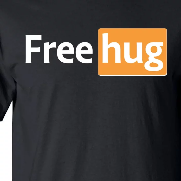 Funny Free Hug Logo Meme Tall T-Shirt