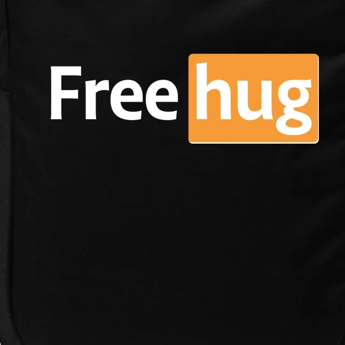 Funny Free Hug Logo Meme Impact Tech Backpack