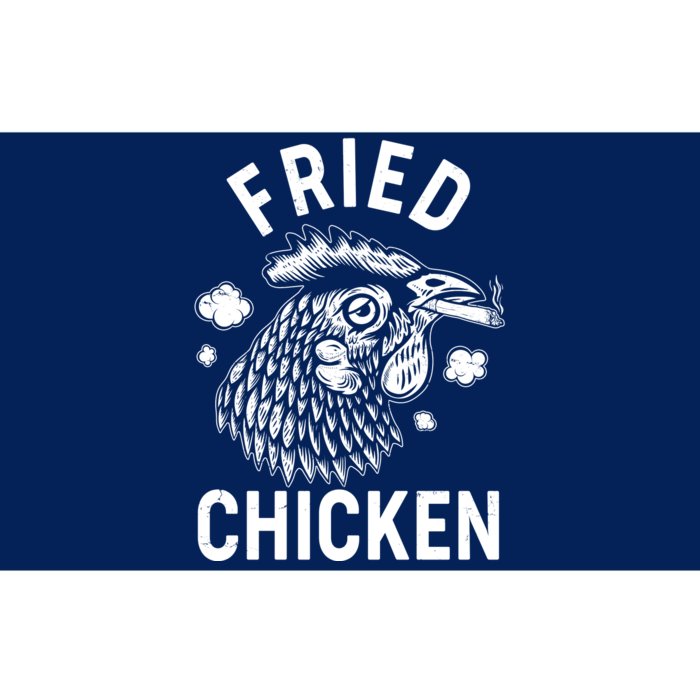 Funny Fried Chicken Smoking Joint Bumper Sticker