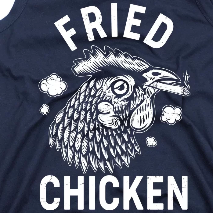 Funny Fried Chicken Smoking Joint Tank Top