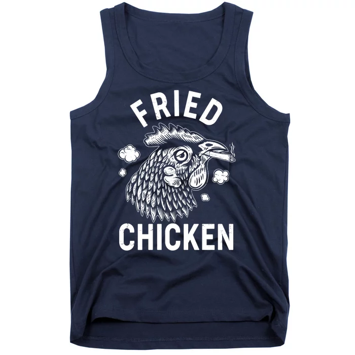 Funny Fried Chicken Smoking Joint Tank Top