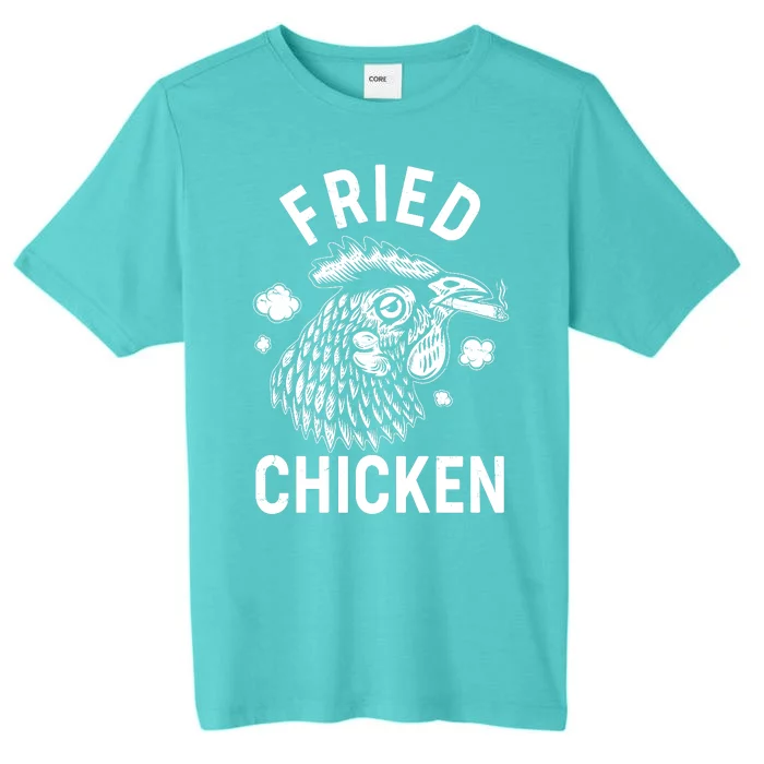 Funny Fried Chicken Smoking Joint ChromaSoft Performance T-Shirt