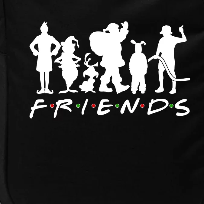 Funny Friends Famous Christmas Movies Impact Tech Backpack