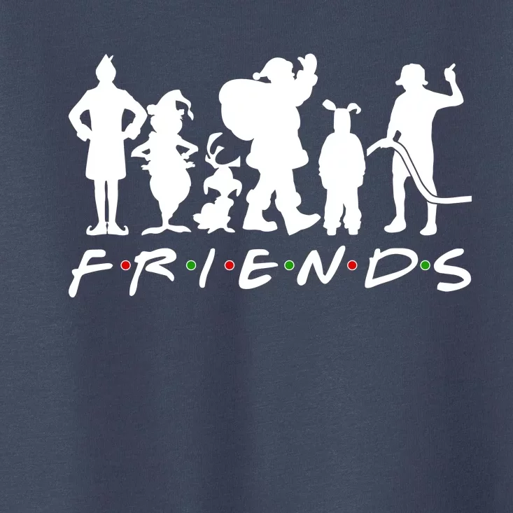 Funny Friends Famous Christmas Movies Toddler T-Shirt