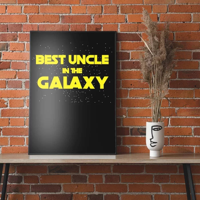 Funny Galaxy Uncle Poster