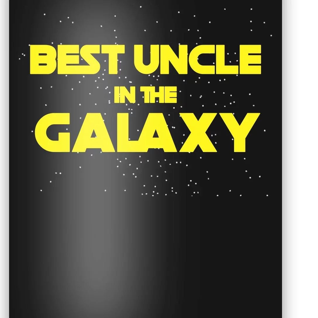 Funny Galaxy Uncle Poster