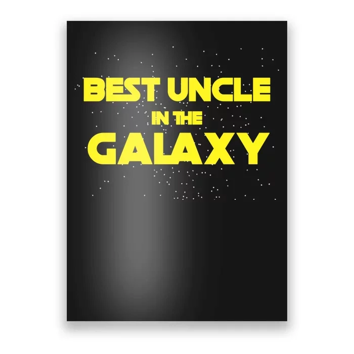 Funny Galaxy Uncle Poster