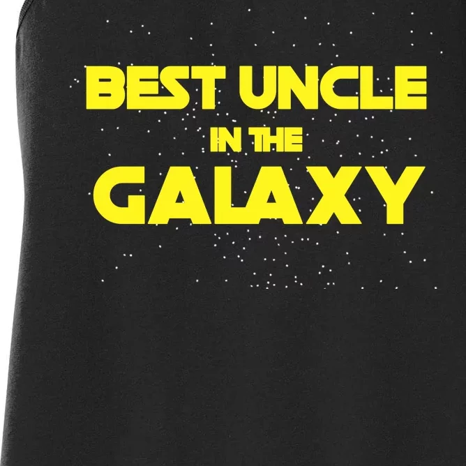 Funny Galaxy Uncle Women's Racerback Tank