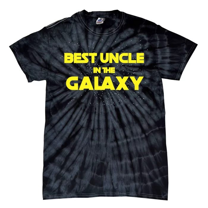 Funny Galaxy Uncle Tie-Dye T-Shirt