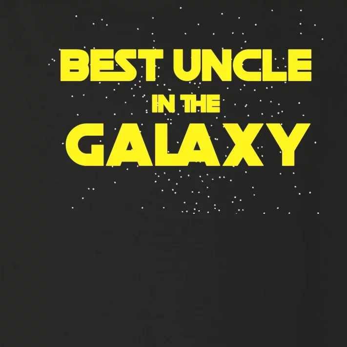 Funny Galaxy Uncle Toddler Long Sleeve Shirt