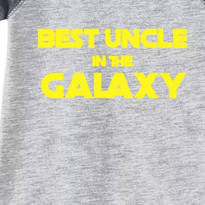 Funny Galaxy Uncle Infant Baby Jersey Bodysuit