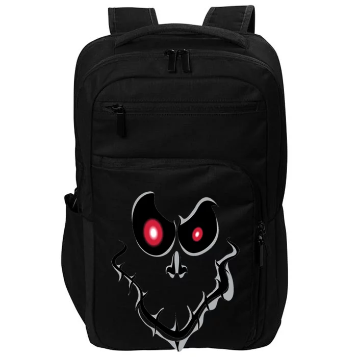 Funny Ghost Face Halloween Impact Tech Backpack