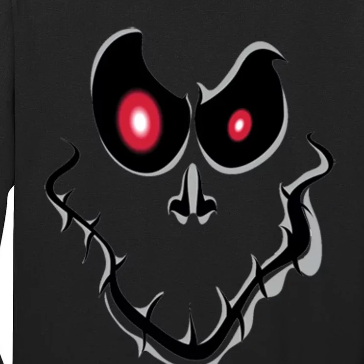 Funny Ghost Face Halloween Tall Long Sleeve T-Shirt